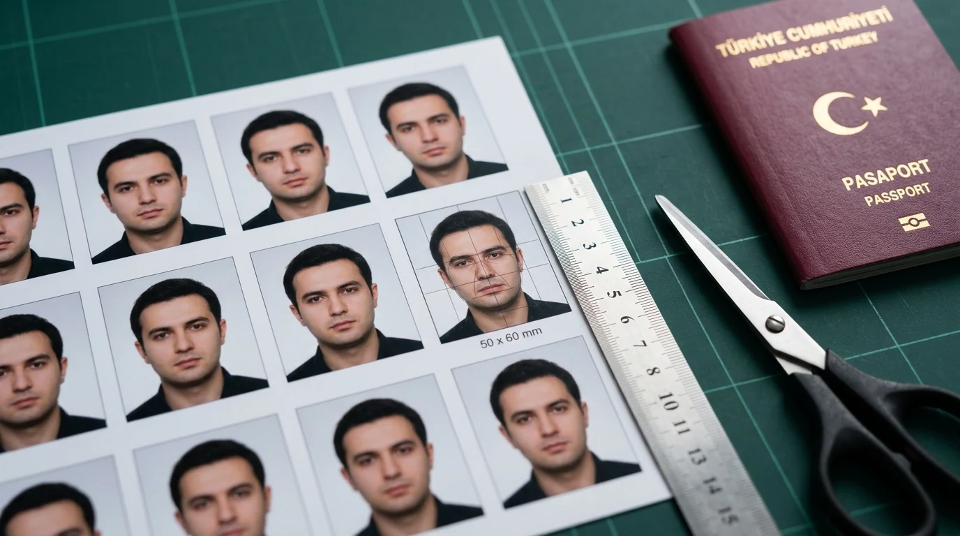 2026 Pasaport, Ehliyet ve Kimlik Biyometrik Fotoğraf Standartları & Ölçüleri